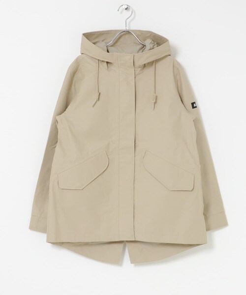 THE GOODLAND MARKET（ザグッドランドマーケット）の「AIGLE　透湿防水 フーデッドジャケット（テーラードジャケット・レディース・AVOCAT A/BEIGE A/ANDORRA・36/38）」の16枚目の写真