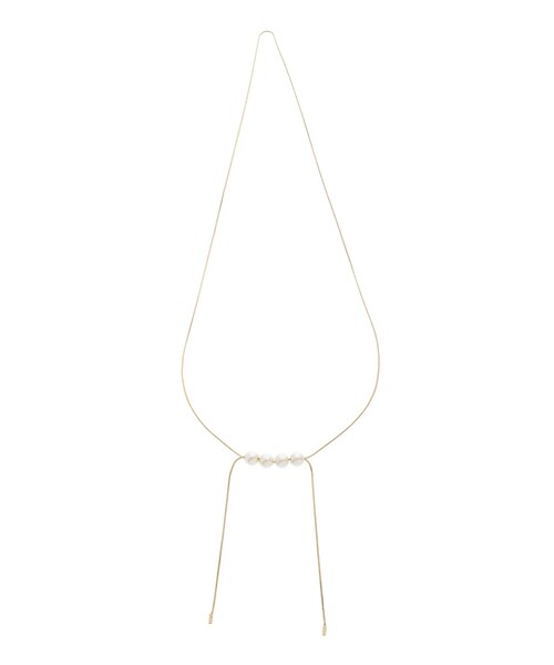 ELENDEEK（エレンディーク）の「MULTI SLIDER NECKLACE（ネックレス・レディース・シルバー/ゴールド・F）」の9枚目の写真