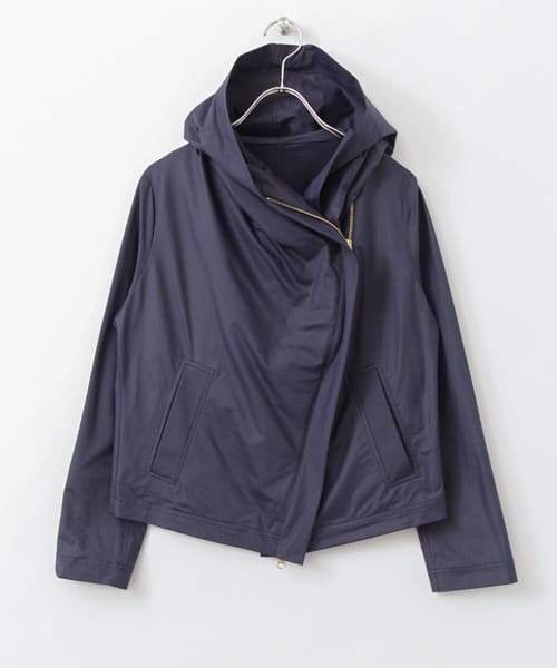 URBAN RESEARCH ROSSO（アーバンリサーチロッソ）の「フードブルゾン（ブルゾン・レディース・LIME/GRAY/NAVY・FREE）」の3枚目の写真