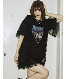 jouetie | リメイクロックミニワンピース(ワンピース)