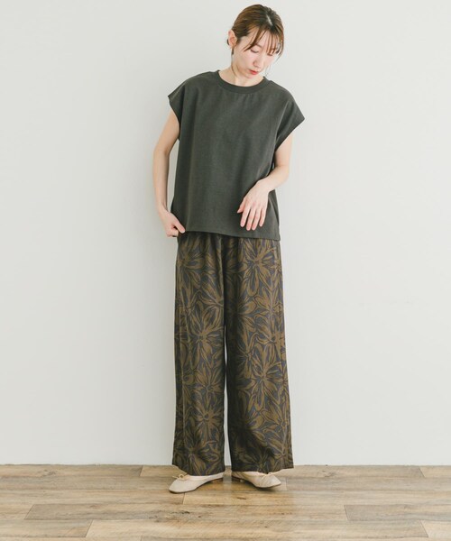 ITEMS URBANRESEARCH(アイテムズ アーバンリサーチ)の「クルーネックノースリTシャツ(Tシャツ/カットソー・レディース・L.GREGE/WHT/CHA/P.BLU・FREE)」の20枚目の写真