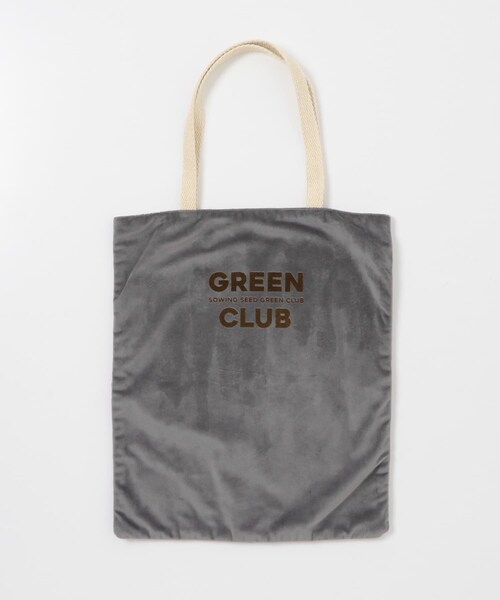 URBAN RESEARCH DOORS（アーバンリサーチドアーズ）の「『別注』beej×DOORS　ベロアトート（トートバッグ・レディース・GRAY/BURGUNDY・one）」の9枚目の写真