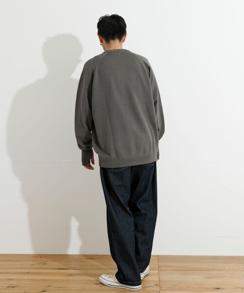THE GOODLAND MARKET（ザグッドランドマーケット）の「KEIMEN　KM-Crewneck Knit（ニット/セーター・メンズ・Gray/Black/Green・M/L/XL）」の21枚目の写真