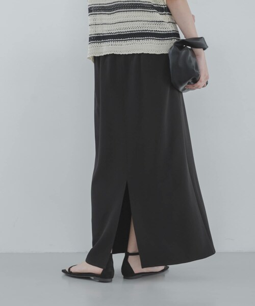 URBAN RESEARCH Sonny Label（アーバンリサーチサニーレーベル）の「Iラインダブルクロススカート（スカート・レディース・ブラウン/ブラック・36/38）」の14枚目の写真