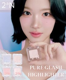 nissen | 【2aN(トゥーエーエヌ)】 ピュアグラッシーハイライター(Pure glash highlighter)(ファンデーション)