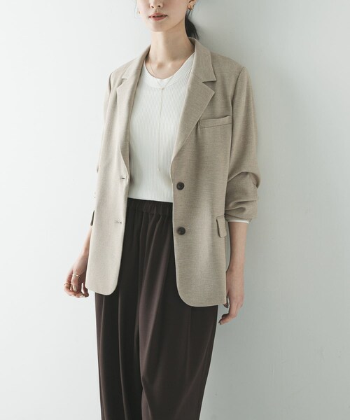 URBAN RESEARCH（アーバンリサーチ）の「『別注』HAKUJI×URBAN RESEARCH　ORGANIC COTTON LONG-SLEEVE PULLOVER（Tシャツ/カットソー・レディース・NAVY/BLACK/WHITE・Free）」の10枚目の写真