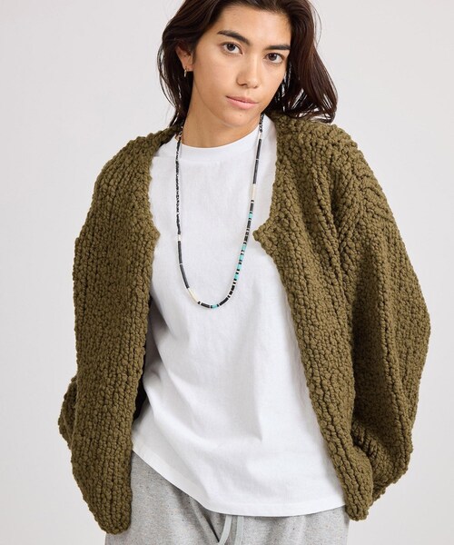 Saturdays NYC（サタデーズ ニューヨークシティ ）の「MIKIA x Saturdays NYC Bandana（ネックレス・レディース・ブラック/グリーン/レッド・F）」の19枚目の写真