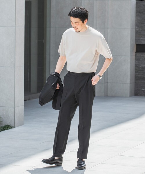 URBAN RESEARCH DOORS（アーバンリサーチドアーズ）の「『イージーケア』LIFE STYLE TAILOR　4WAYストレッチライトコンフォータブルパンツ（スラックス・メンズ・MOCHA/NAVY/BLACK・S/M/L/XL）」の14枚目の写真