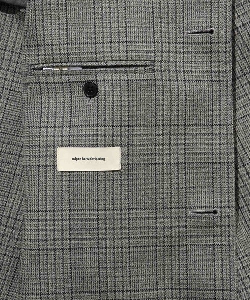 ADAM ET ROPE'(アダムエロペ)の「【mfpen/エムエフペン】Cient Coat(ダウンジャケット/コート・メンズ・グレー・L/M)」の13枚目の写真