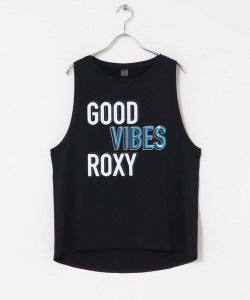 URBAN RESEARCH Sonny Label（アーバンリサーチサニーレーベル）の「ROXY　GOOD VIBES TANK（タンクトップ・レディース・WHT/BLK・M）」の2枚目の写真