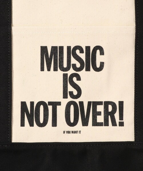 ADAM ET ROPE'（アダムエロペ）の「【ISNESS MUSIC/イズネス ミュージック】MINOT TOTE BAG（トートバッグ・メンズ・キナリ・F）」の4枚目の写真