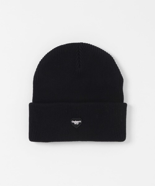SENSE OF PLACE by URBAN RESEARCH(センスオブプレイスバイアーバンリサーチ)の「carhartt Small Heart Beanie(ニットキャップ/ビーニー・メンズ・Black/Natural・One)」の3枚目の写真