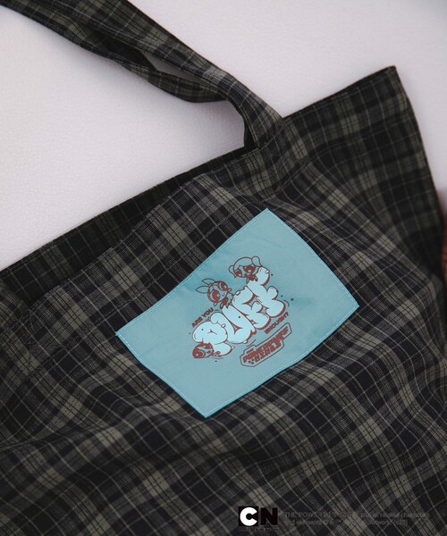 SENSE OF PLACE by URBAN RESEARCH(センスオブプレイスバイアーバンリサーチ)の「『別注』PPG / SENSE OF PLACE ポケッタブルトート(トートバッグ・レディース・BLUE/RED・one)」の8枚目の写真