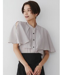 LAGUNAMOON | バイカラーボタンブラウス(シャツ/ブラウス)