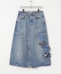 URBAN RESEARCH | GANNI FLOWER CROPPED JEANS(デニムパンツ)