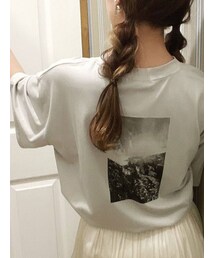 dazzlin | フォトメッセージオーバーTシャツ(Tシャツ/カットソー)