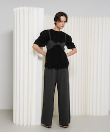 LAATO | puff shoulder big tee(Tシャツ/カットソー)