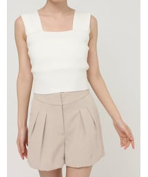 MERCURYDUO | 2WAYプチスリーブコンパクトニット(ニット/セーター)