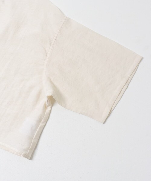 ITEMS URBANRESEARCH(アイテムズ アーバンリサーチ)の「ドットボタンハンソデシアーシャツ(シャツ/ブラウス・レディース・OFF/BLK/BRN/BLU・Free)」の12枚目の写真