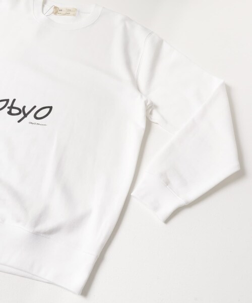 THE GOODLAND MARKET（ザグッドランドマーケット）の「77circa　cats eye print sweat（スウェット・レディース・white1/black1・L/XL）」の12枚目の写真