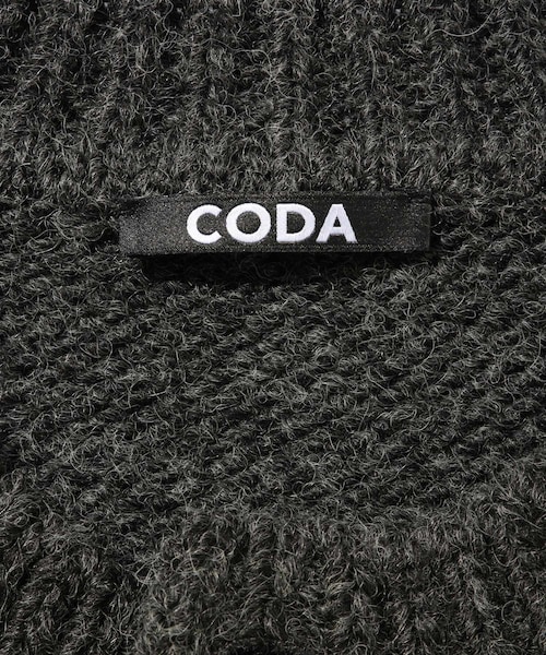 ADAM ET ROPE'（アダムエロペ）の「【CODA/コーダ】90S ROUND NECK THRASHED CARDIGAN（カーディガン/ボレロ・メンズ・グレー・0/1）」の9枚目の写真