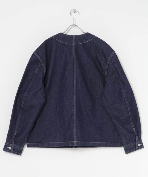 URBAN RESEARCH DOORS（アーバンリサーチドアーズ）の「FORK&SPOON　JFデニムノーカラージャケット（デニムジャケット・メンズ・ONEWASH/USED・4/5）」の13枚目の写真