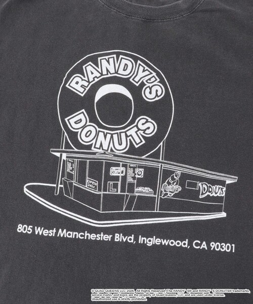 URBAN RESEARCH DOORS(アーバンリサーチドアーズ)の「GOOD ROCK SPEED RANDYS DONUTS TSHIRTS(Tシャツ/カットソー・レディース・CCL・One)」の4枚目の写真