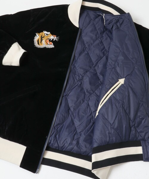 ITEMS URBANRESEARCH（アイテムズ アーバンリサーチ）の「TAION　Reversible SKAJAN Down Jacket（その他アウター・メンズ・BLK×NVY/BGD×D.NVY・M/L/XL）」の17枚目の写真