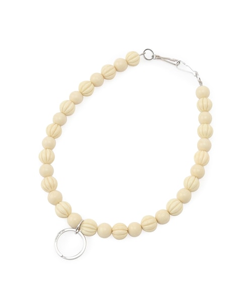 ADAM ET ROPE'（アダムエロペ）の「【La Maison de Lyllis（メゾンドリリス）】HATKEEPER（ネックレス・レディース・ホワイト系/ブラウン系/キャメル・F）」の20枚目の写真