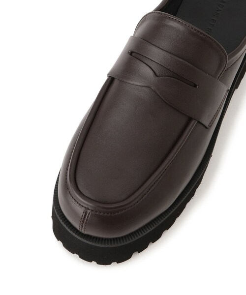 ADAM ET ROPE'(アダムエロペ)の「【サステナブル】ラウンドローファークロッグ(ローファー・レディース・ブラック/ダークブラウン・36.0/37.0/38.0)」の19枚目の写真