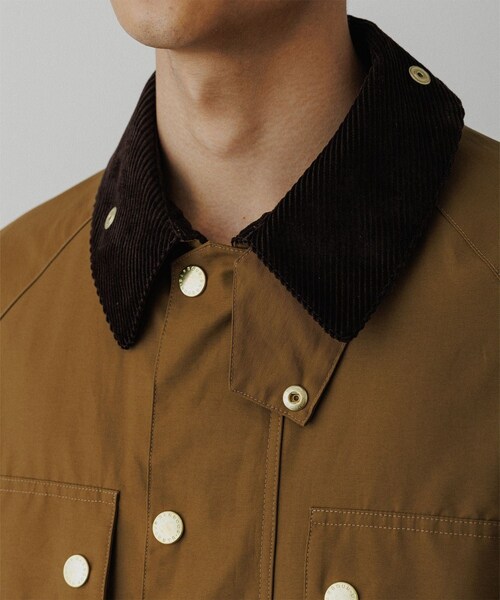 ADAM ET ROPE'(アダムエロペ)の「《別注》【Barbour/バブアー】4POCKET SHORT BLOUSON(ブルゾン・メンズ・ブラック/キャメル・36/38/40/42)」の22枚目の写真