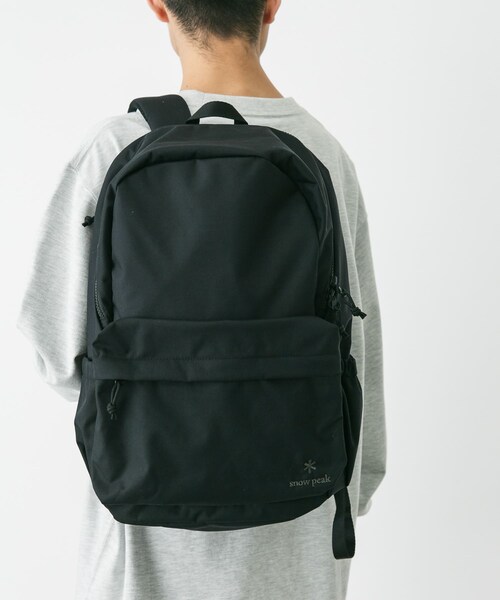 URBAN RESEARCH DOORS(アーバンリサーチドアーズ)の「『別注』Snow Peak Apparel×DOORS Everyday Use Backpack(バックパック/リュック・メンズ・Black/Olive/Grey・one)」の8枚目の写真