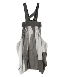UN3D. | WAVE PATCHWORK JUMPER SKIRT(ジャンパースカート)