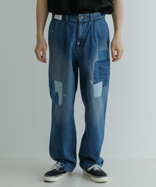URBAN RESEARCH(アーバンリサーチ)の「FREEMANS SPORTING CLUB DOUGLASTON DENIM TROUSERS(デニムパンツ・メンズ・115Wユーズド・28/30/32/34)」の1枚目の写真