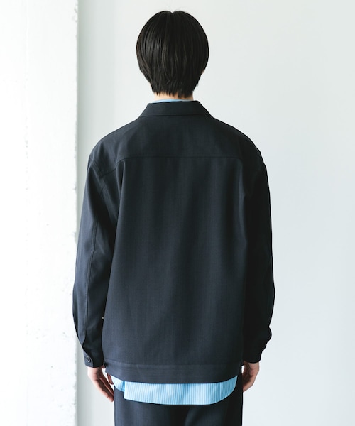 URBAN RESEARCH DOORS（アーバンリサーチドアーズ）の「セオアルファトラッカージャケット（テーラードジャケット・メンズ・BROWN/NAVY・M/L）」の17枚目の写真