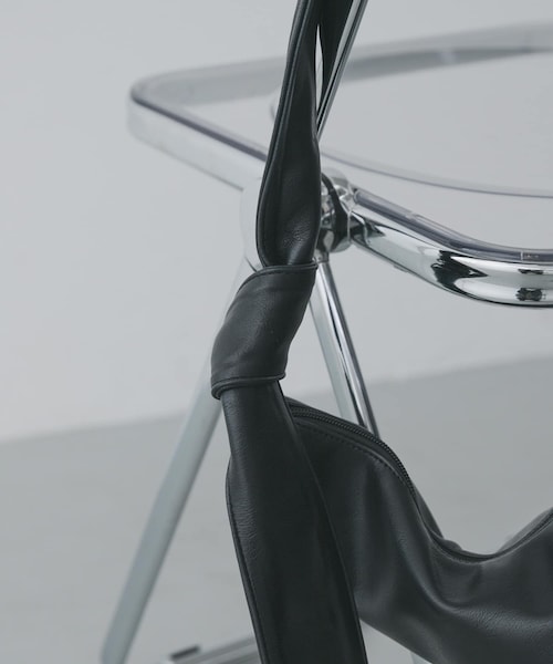 SENSE OF PLACE by URBAN RESEARCH（センスオブプレイスバイアーバンリサーチ）の「クロワッサンショルダーバッグ（ショルダーバッグ・レディース・BLACK/MUSTARD/BEIGE・One）」の10枚目の写真