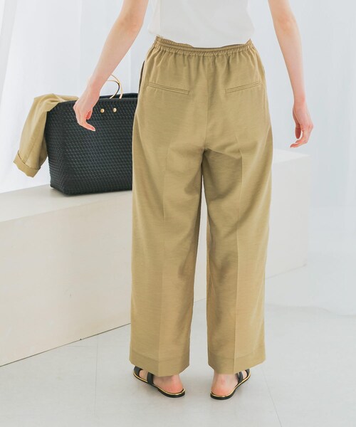 URBAN RESEARCH ROSSO（アーバンリサーチロッソ）の「シアーパンツ（その他パンツ・レディース・bk×white/beige・FREE）」の5枚目の写真