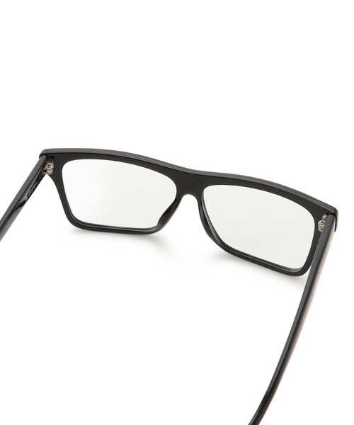 ADAM ET ROPE'（アダムエロペ）の「【VINTAGE EYEWEAR】BLACK SQUARE WELLINGTON（メガネ・レディース・シルバー系・F）」の6枚目の写真