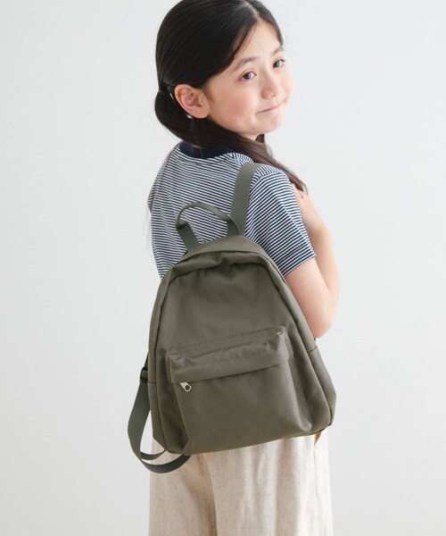 URBAN RESEARCH DOORS（アーバンリサーチドアーズ）の「撥水ミニリュック（バックパック/リュック・レディース・KHAKI/BLACK・one）」の20枚目の写真