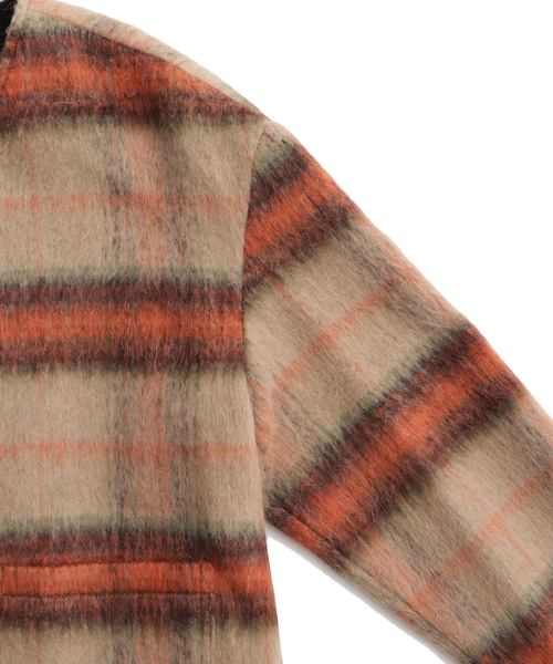 ADAM ET ROPE'（アダムエロペ）の「【TONY WACK/トニーワック】CHEK WOOL MOHAIR BLOUSON（その他アウター・メンズ・ベージュ/ネイビー・L/M）」の5枚目の写真