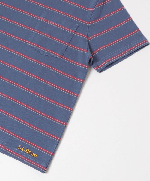 URBAN RESEARCH DOORS（アーバンリサーチドアーズ）の「L.L.Bean JAPAN EDITION　SHORTSLEEVESTRIPEDT-SHIRTS（Tシャツ/カットソー・レディース・BIRCHCREAM/SAX/ROSE/CORAL/MINT/NAVY/RED・M）」の14枚目の写真