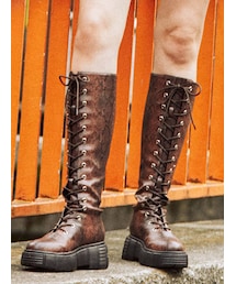 jouetie | レースアップスニーカーソールブーツ(ブーツ)