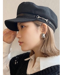 MURUA | レザーピットマリンキャップ(キャップ)