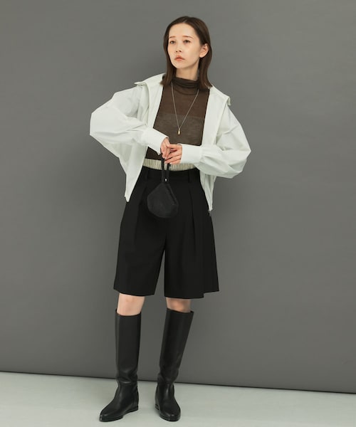 URBAN RESEARCH ROSSO（アーバンリサーチロッソ）の「ZIPライトブルゾン（ブルゾン・レディース・WHITE/GREIGE・FREE）」の8枚目の写真