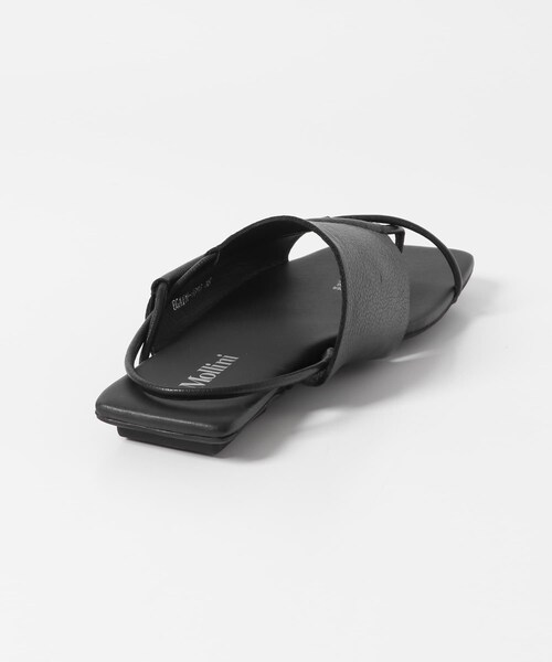 URBAN RESEARCH ROSSO（アーバンリサーチロッソ）の「Mollini　クロスフラットサンダル（サンダル・レディース・BLACK/WHITE・36/37/38）」の16枚目の写真