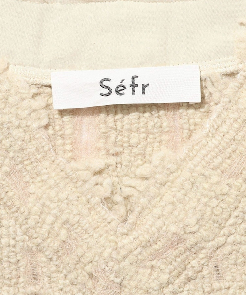 ADAM ET ROPE'（アダムエロペ）の「【Sefr/セファ】DESI SWEATER（ニット/セーター・メンズ・キナリ・M/S）」の8枚目の写真