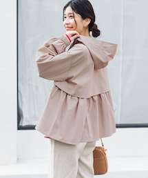 URBAN RESEARCH DOORS | 撥水バックギャザーフードジャケット(その他アウター)