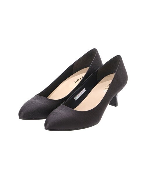 Petite Perlr(プチペルル)の「プチペルル Petite Perlr プレーンパンプス (パンプス・レディース・BL/BGK/NVK・22cm/22.5cm/23cm/23.5cm/24cm/24.5cm)」の10枚目の写真