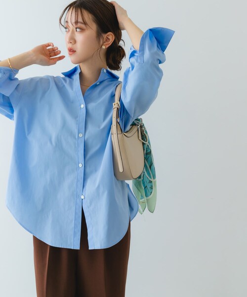 RODE SKO（ロデスコ）の「アソート柄スカーフ（バンダナ/スカーフ・レディース・GREEN/L.BLUE/YELLOW/NAVY・one/One）」の6枚目の写真