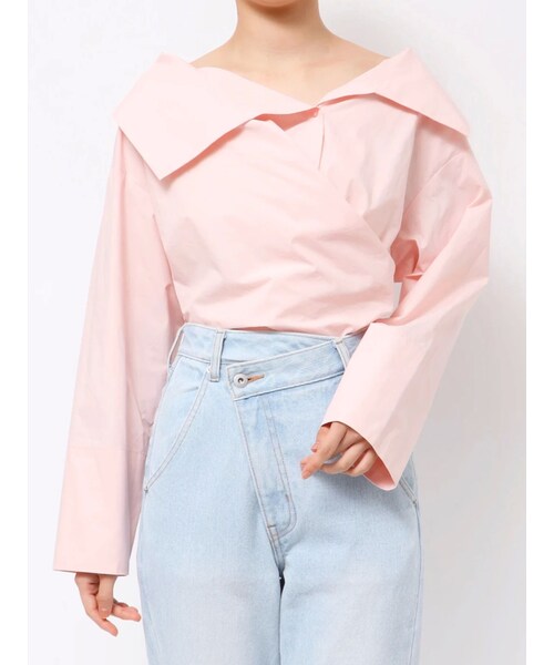 ボッテガヴェネタ出身デザイナー くすみミントグリーン ショートボレロ ボッテガヴェネタ出身デザイナー くすみミントグリーン ショートボレロ